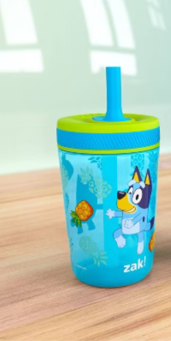 Zak Designs 15oz Bluey Kelso Tumbler