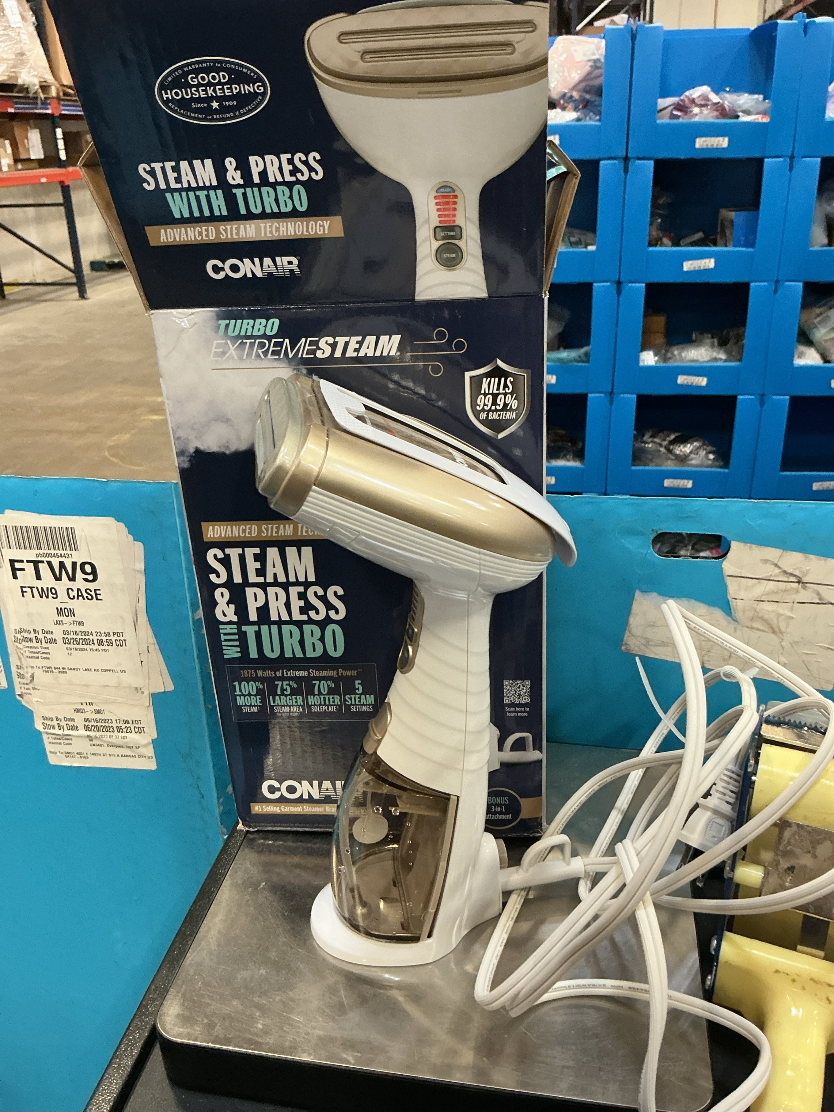 Conair ExtremeSteam Fabric Steamer