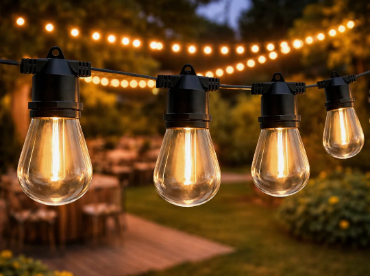 Kanora LED Globe String Lights Outdoor Decoration