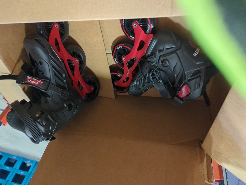 Size 40....2PM SPORTS Torinx Green Boys Adjustable Inline Skates, Fun Beginner Roller Skates for Kids, Youth, Girls, Men and Women