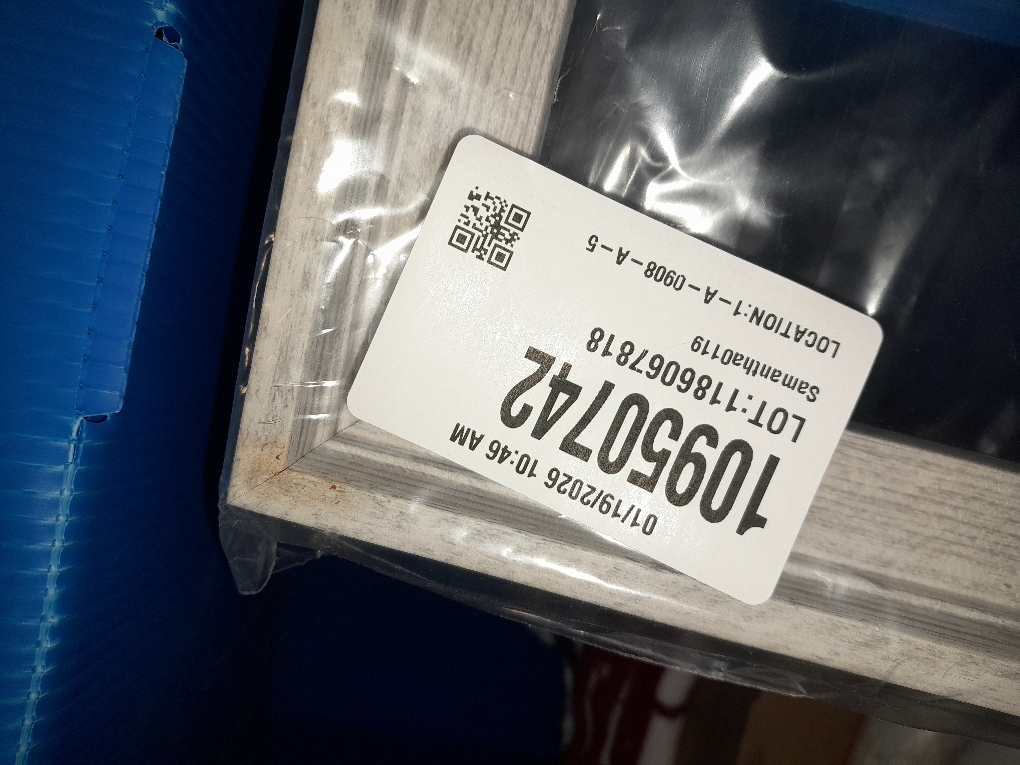 Farmhouse Style Rustic Picture Frame - Reclaimed Wood Photo Frame – Signature Wall Picture Frames for Living Room, Bedroom, Office Display - Wooden Frames for Décor Made in USA White Wash 11 x 14