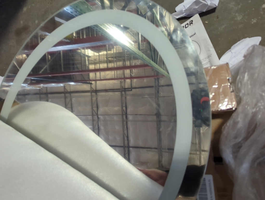 SMIROR Oval LED Bathroom Mirror 24x32, Lighted Vanity Mirror for Wall, Anti-Fog, Shatter-Proof, Dimmable, Memory, 3 Colors (Front Lights   Backlit)