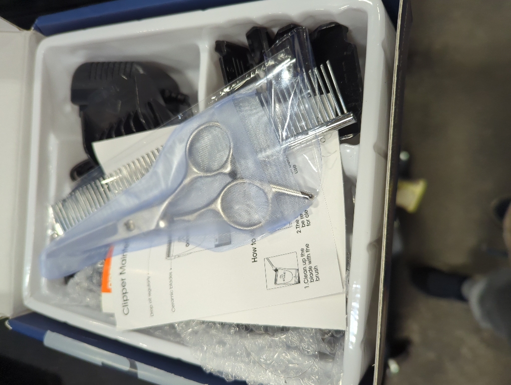 oneisall Quiet Cat Clippers for Matted & Long Hair, 2-Speed Cordless Pet Shaver Grooming Kit for Cats, Small Dogs & Animals (Black)