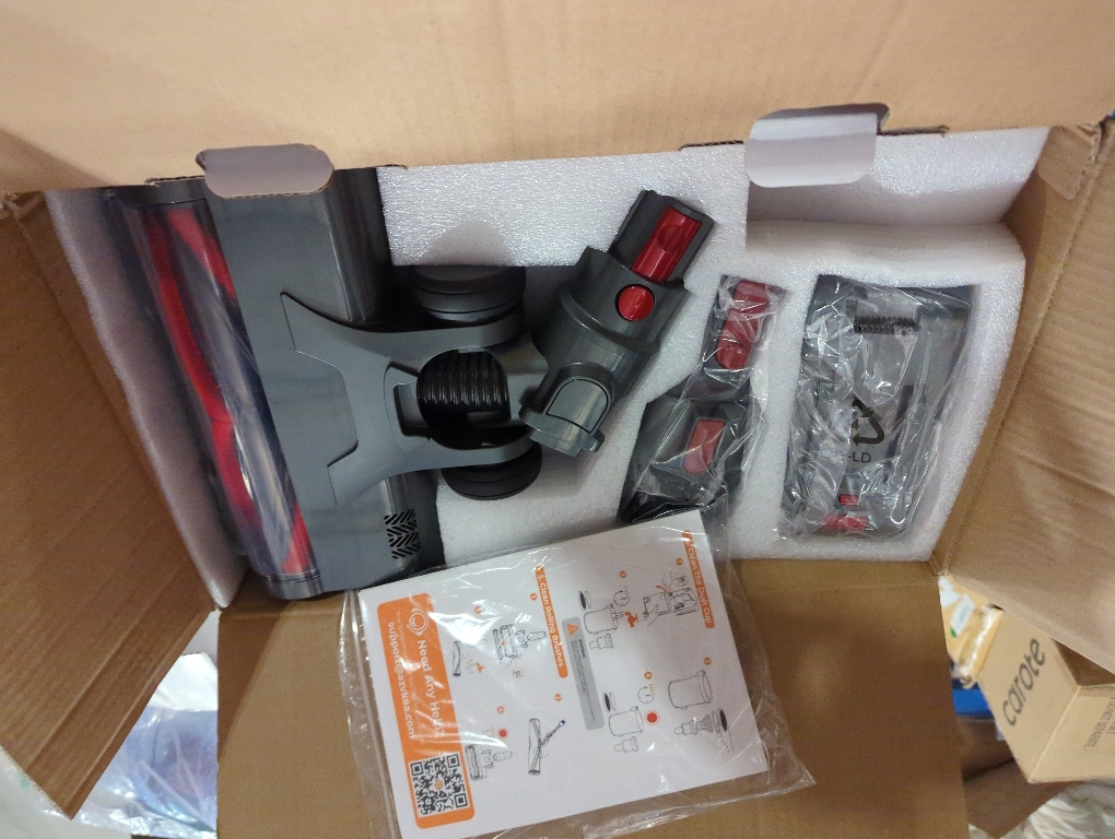 Cordless Vacuum Cleaner, 550W/45KPA Self-Standing Vacuum Cleaners for Home, Max 60Mins Anti-Tangle Stick Vacuum with Aromatherapy, Dual-Handheld Lightweight Vacuum for Pet Hair, Carpets, Hardwood