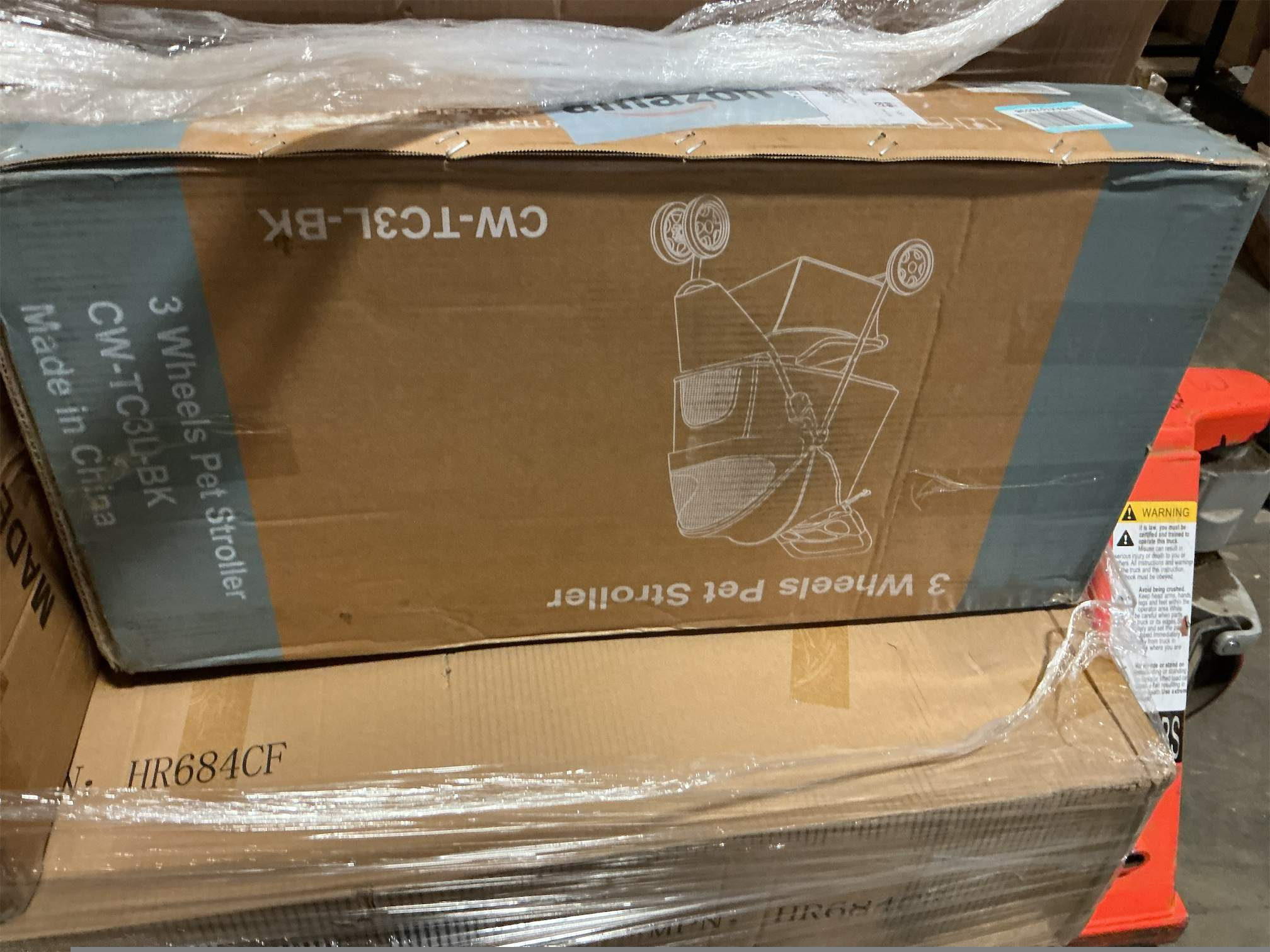 Sweetcrispy Pet Stroller for Dogs and Cats | Foldable, Lightweight, and Durable | Ideal for Small to Medium Pets | Includes Storage Basket and Cup Holders