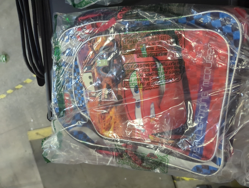 Disney Cars School for Boys Kids ~ Bundle with Deluxe 16 Inch Cars Lightning McQueen School Bag  (Disney Cars School Supplies)