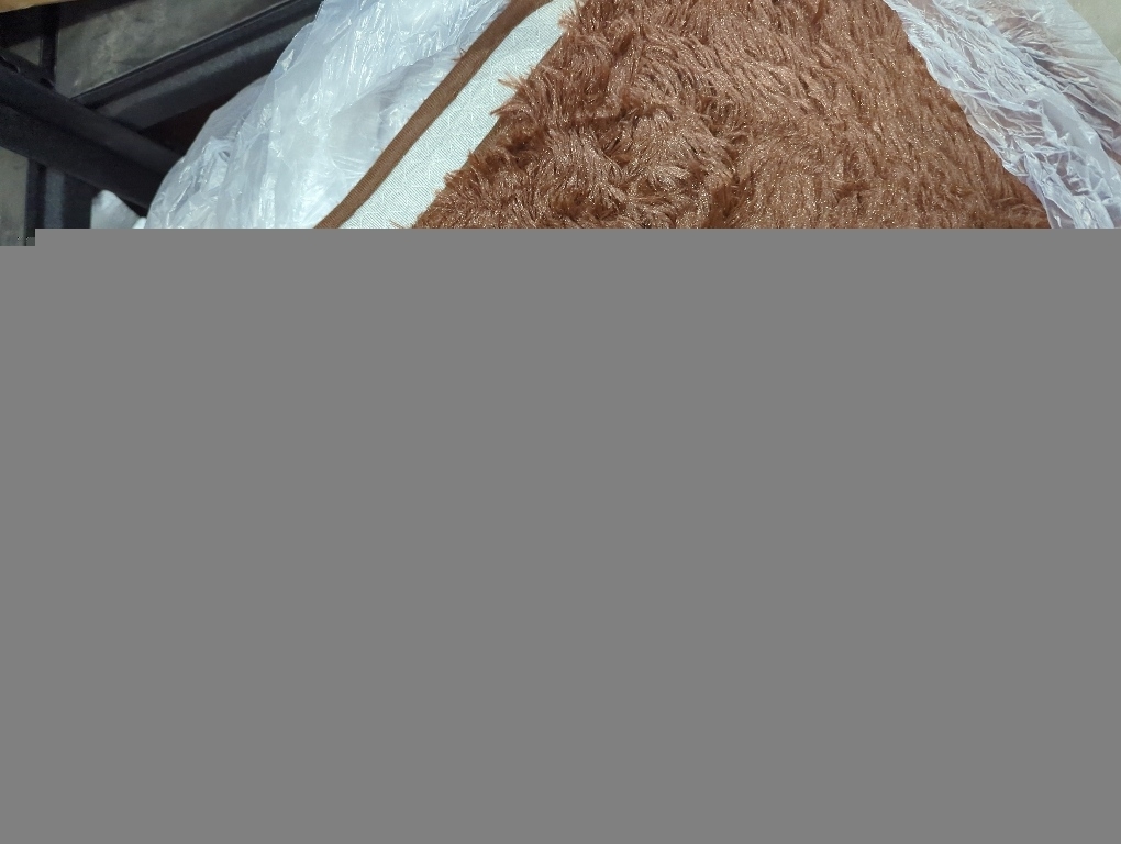 Tepook Super Soft Fluffy Rugs for Living Room, Shag 6x9 Area Rugs for Bedroom, Modern Shaggy Rug Fuzzy Carpets for Kids, Plush Indoor Nursery Home Decor Rug with Non-Slip Bottom, Brown