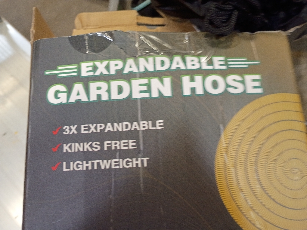 Garden Hose 100FT, Non-Expanding Water Hose Ultra Lightweight, Kink-Free, Burst-Resistant, Lead-Free, Durable & Flexible High-Pressure Hose for Yard, Lawn, Outdoor, Car Washing