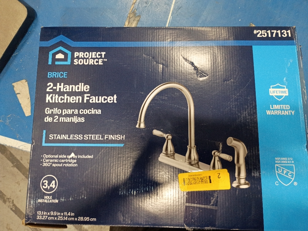 2 - Handle Kitchen Faucet