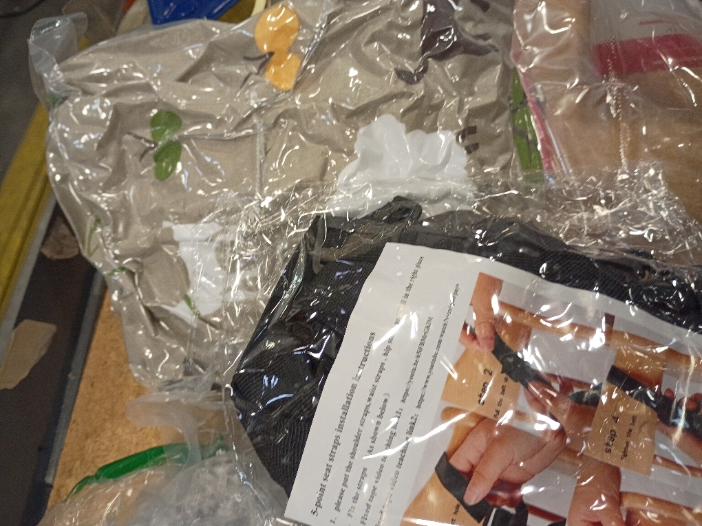 Cloth baby chair seat