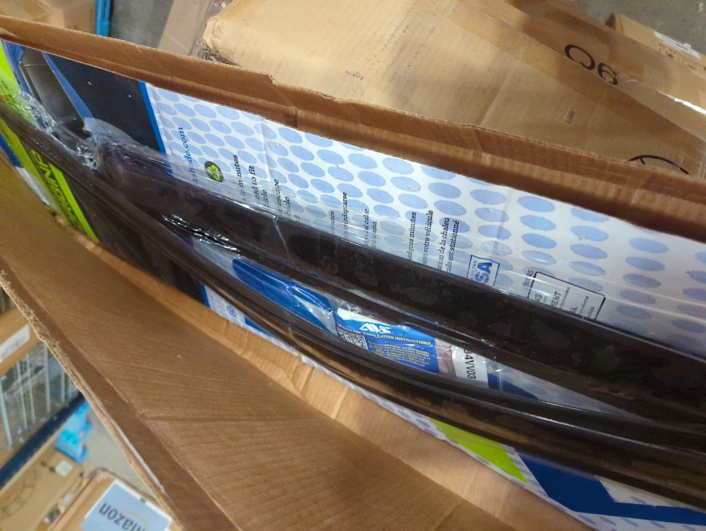 Auto Ventshade [AVS] In-Channel Rain Guards For 2016 - 2023 Toyota Tacoma DOUBLE/EXT CAB ONLY | Window Vent Visors, 4 pcs. - Smoke | 194768