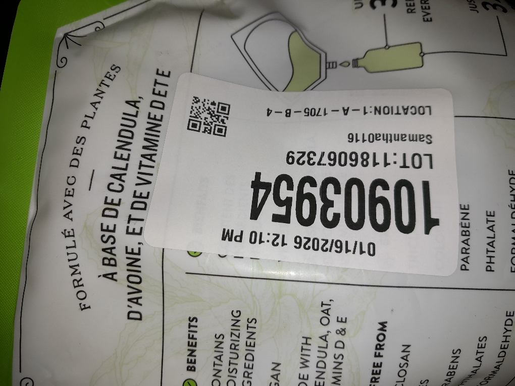 J.R. Watkins Aloe Green Tea Gel Hand Soap Refill - 1 pack of 34 fl oz