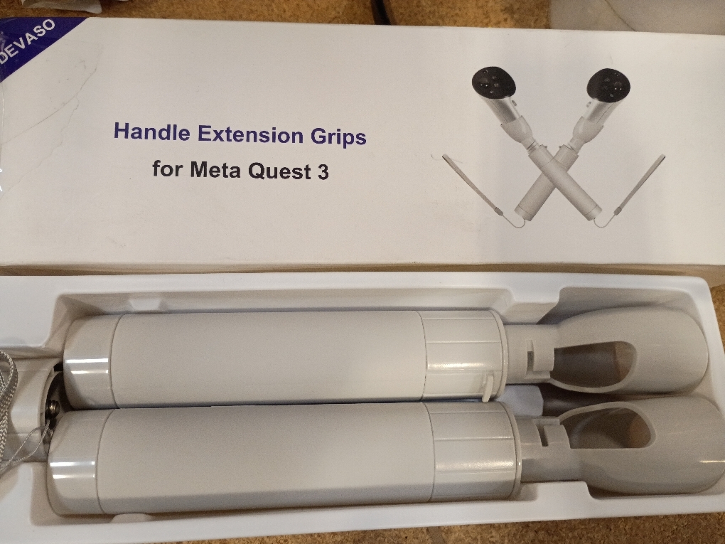 Handle Extension Grips for Meta Quest 3