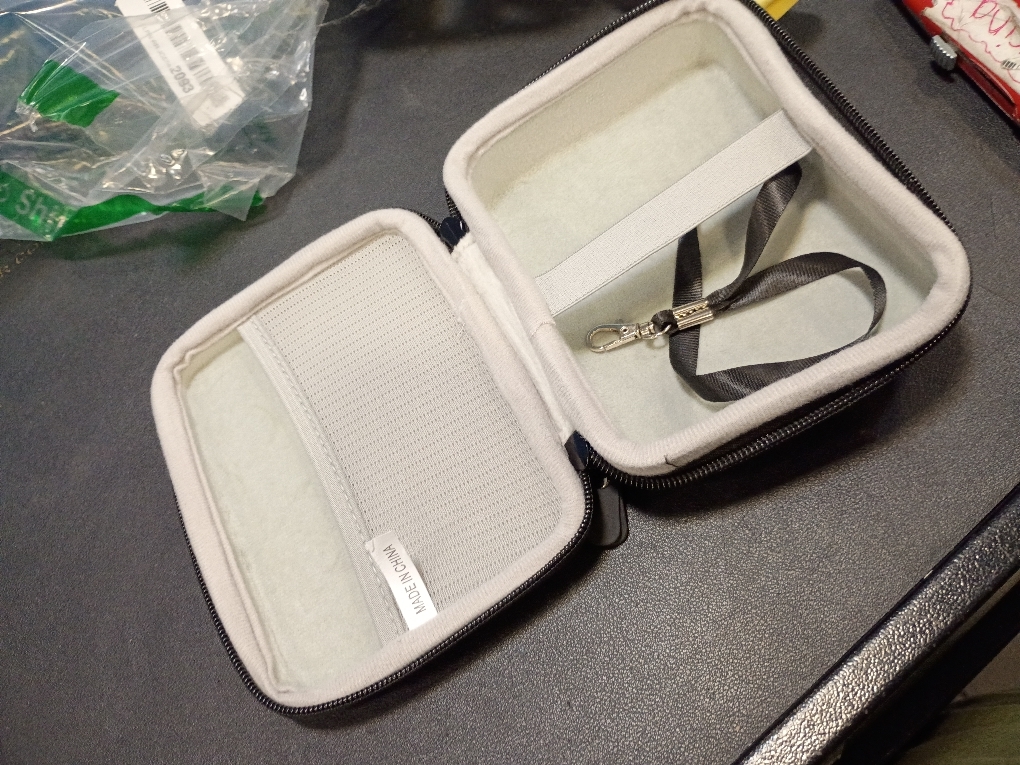 Case for Logitech Mevo Start Wireless Live Streaming Camera, Camera Storage Box for Logitech Mevo Start Carrying Bag (Case Only) (Black-Grey)