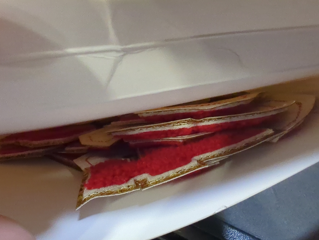 20 Pcs 3.15 in Chenille Iron on Numbers Embroidery Patches with Glitter Sequins Sew 0-9 Applique for Team Uniform Sports T-Shirt Football Jeans Bags Decors(Red)