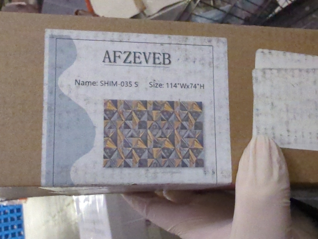 Rwraps Marble Tile Pumpkin Square Matte Vinyl Film Wrap 114Wx74'H  Vinyl Vehicle Car Film Sheet Roll