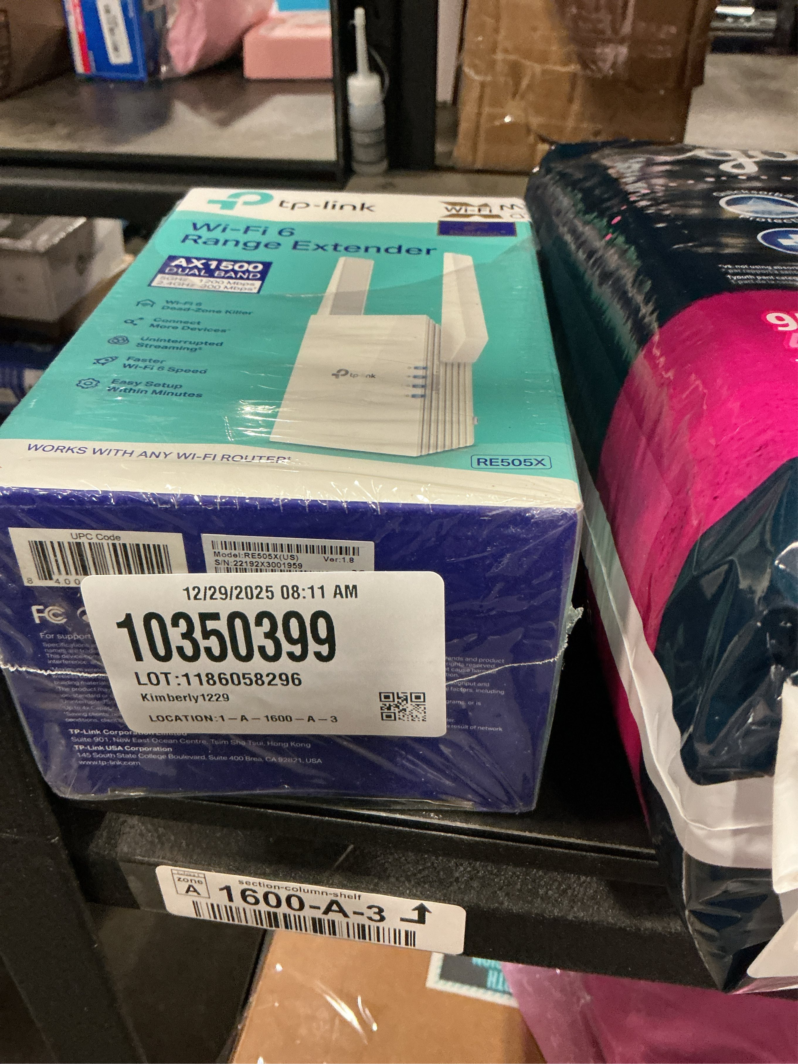 Wi-Fi 6 Range Extender Adapter