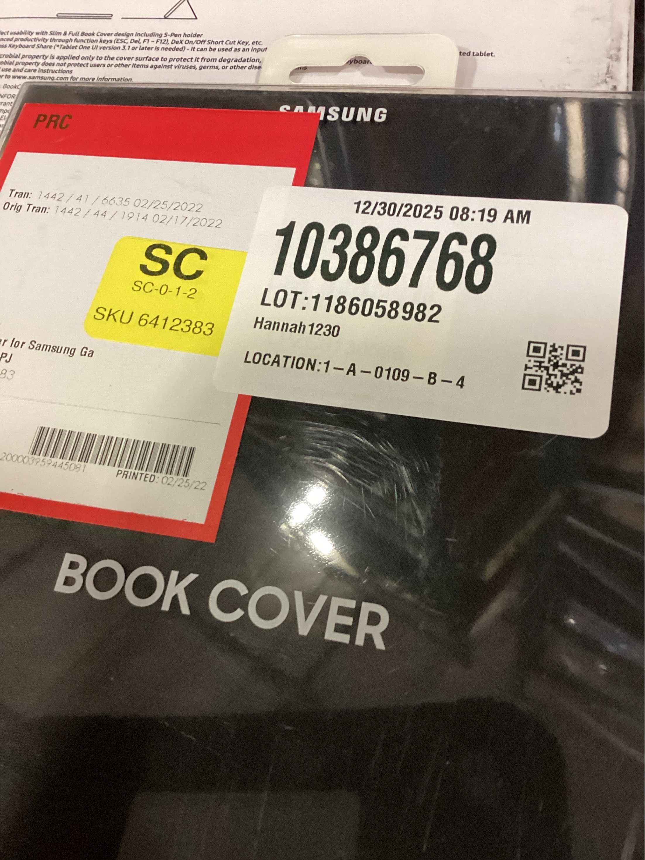 Samsung Book Cover for Samsung Galaxy Tab S6 Lite - Oxford Gray - Certified Refurbished