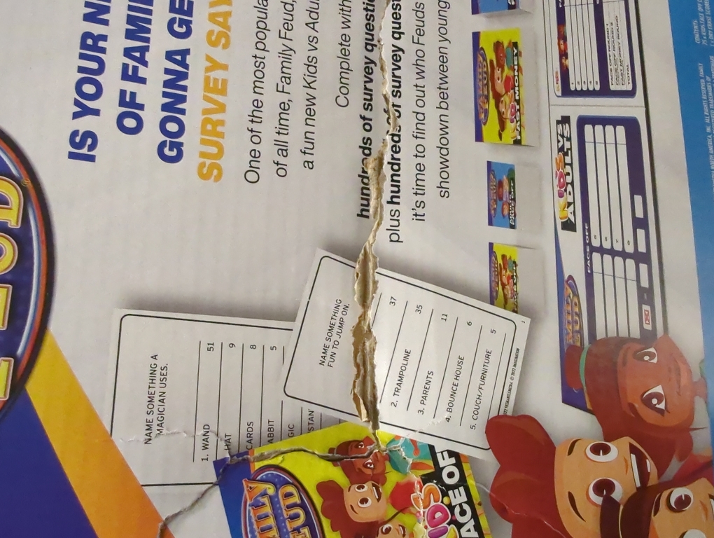 Family Feud Kids vs Adults Game: Party Board for 3  Players, Imagination Gaming Inc., Money Concepts, 30 Min Play