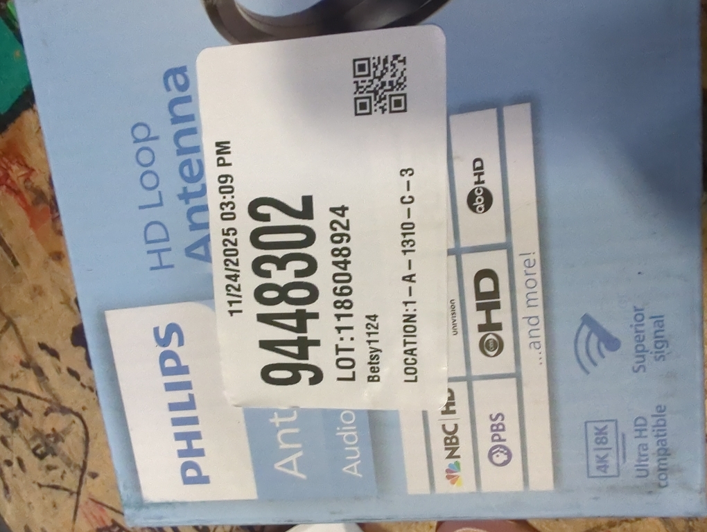 Philips Modern HD Passive Antenna - Black