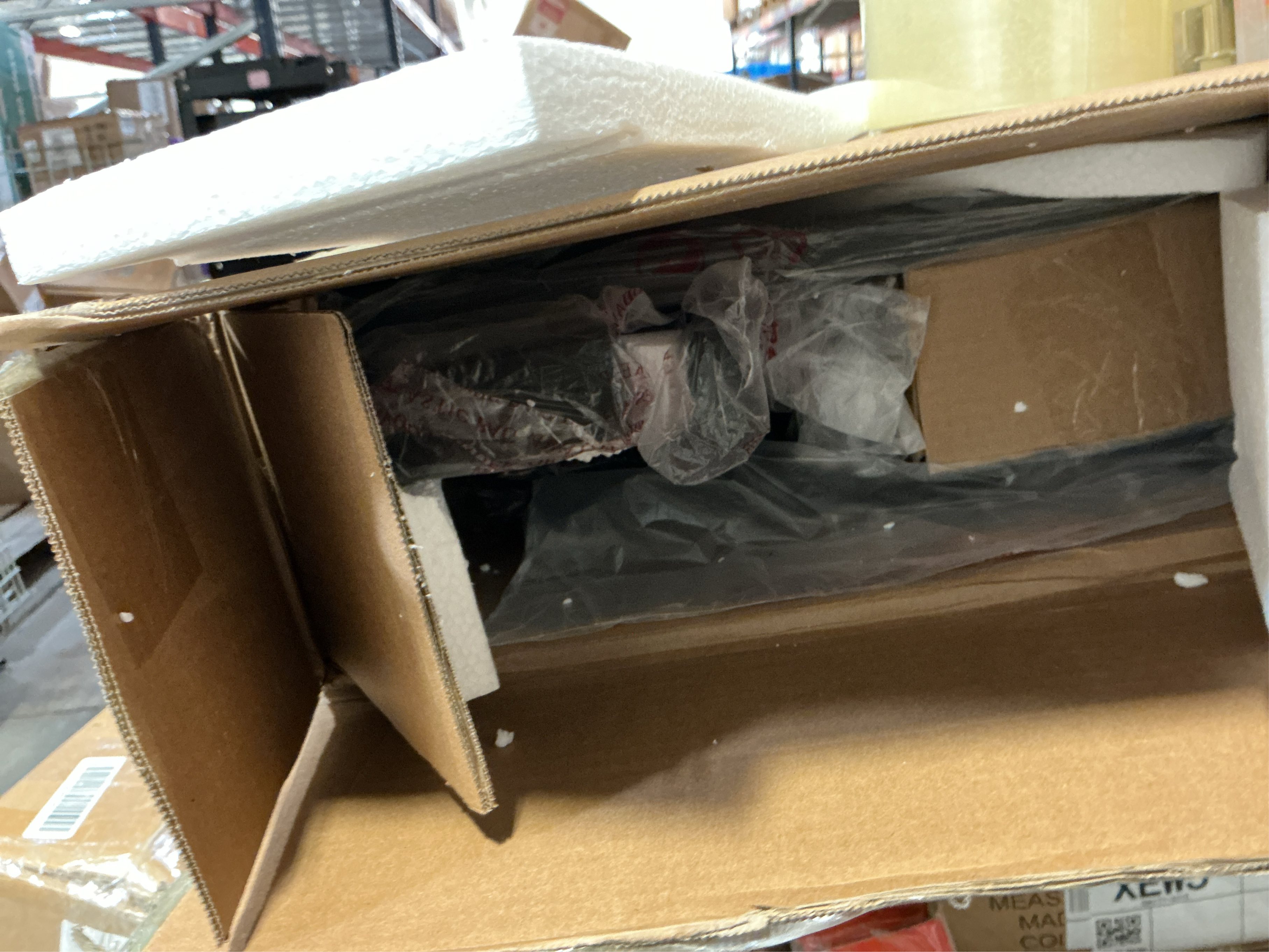 Furnulem Twin Bed Frames with Charging Station and LED Lights, Grey Upholstered Headboard with Shelves, Metal Platform Bed with 2 Under-Bed Storage (Fabric Drawer on Wheels), No Box Spring Needed