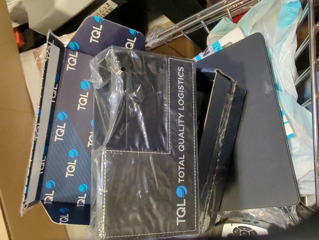 KINGFOM Desk Organizer Office Supplies Caddy Pu Leather Multi-function Storage Box Pen/Pencil,Cell phone, Business Name Cards Remote Control Holder with Small Drawer Black