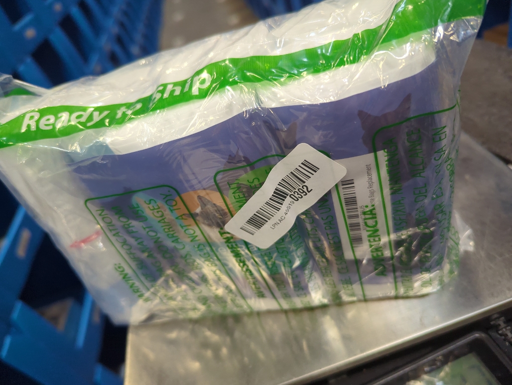 120 Pack Cat Litter Bags with Drawstring, Compatible with Litter-Robot 3/4 Heavy Duty Cat Litter Box Liners Waste Bags Replacement -25x 15.6