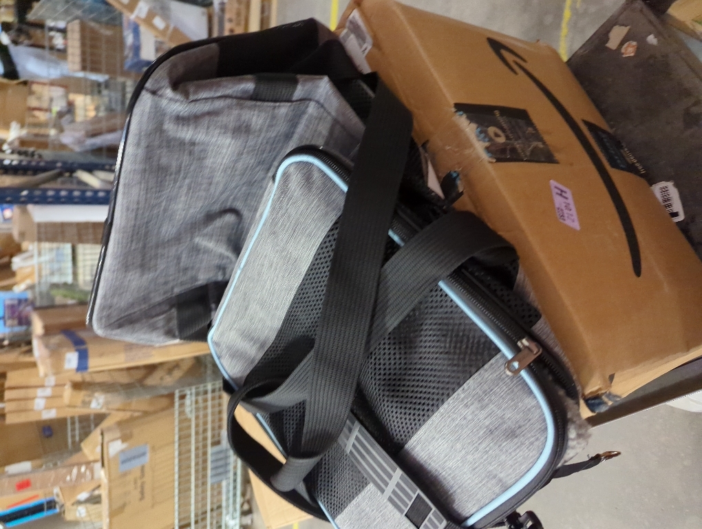 Vceoa 17.5x11x11 Inches Cat, Dog Carrier for Pets Up to 16 Lbs, Soft-Sided Cat Bag Animal Carriers Travel Puppy Carry As a Toy of Fabric Pet Home