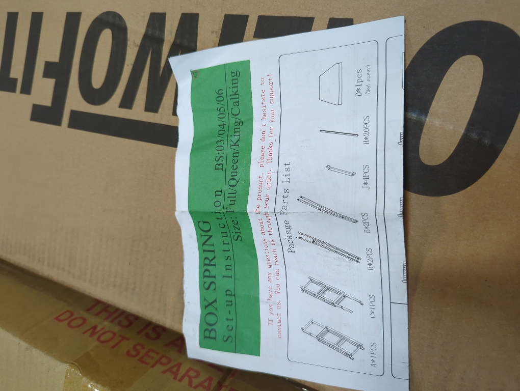 Queen Box Spring, 9 Inch Box Spring for Queen Bed, Heavy Duty Metal Frame Mattress Foundation Support for 3000lbs, Easy Assembly, Noise Free, Non Slip