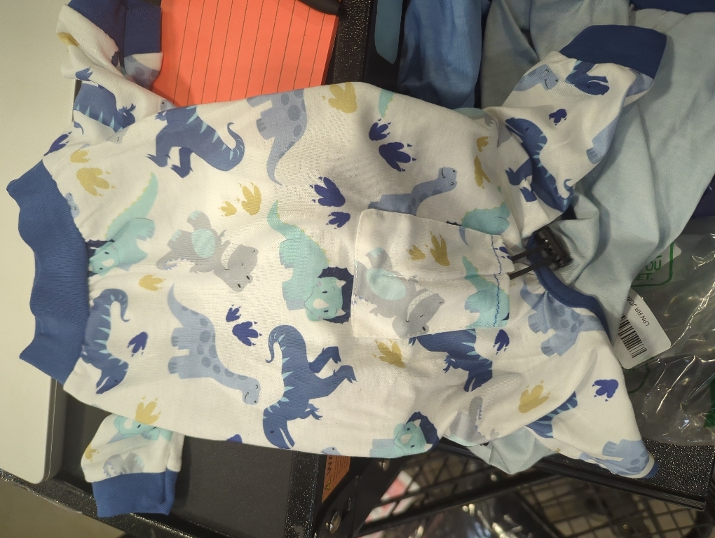 4 Pack Dog Pajamas Pet Costumes Dog Jammies Onesies Sweatshirt Adjustable Breathable Stretchy Clothes for Puppy Small Medium Large Dogs Girls Boys,S