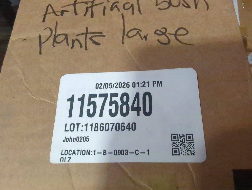 Set of 2 artificial ferns