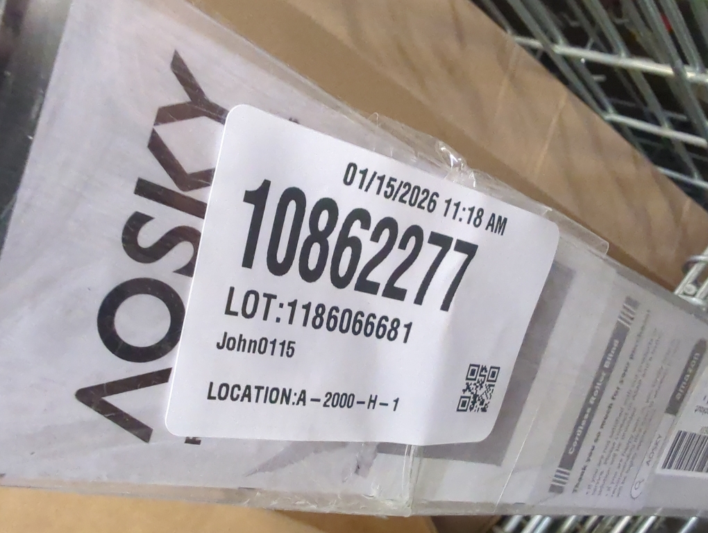 Size 32x 72 Color White AOSKY Blackout Roller Shades Cordless Blinds for Windows, Free-Stop Shades with Valance, Thermal Insulated Fabric, UV Protection, Natural Woven Blinds for Home and Office (32 W x 72 H, White)