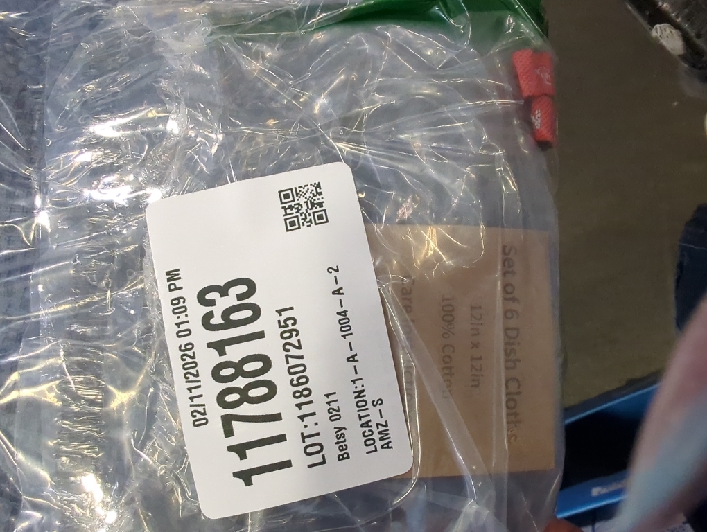 Homaxy 100% Cotton Waffle Weave Kitchen Dish Cloths, Ultra Soft Absorbent Quick Drying Dish Towels, 12 x 12 Inches, 6-Pack, Dark Grey