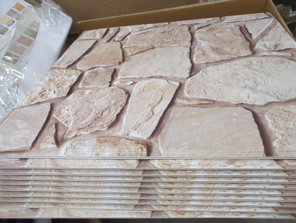 Commomy Faux Stone Peel and Stick 3D Wall Panels 10 Pcs
