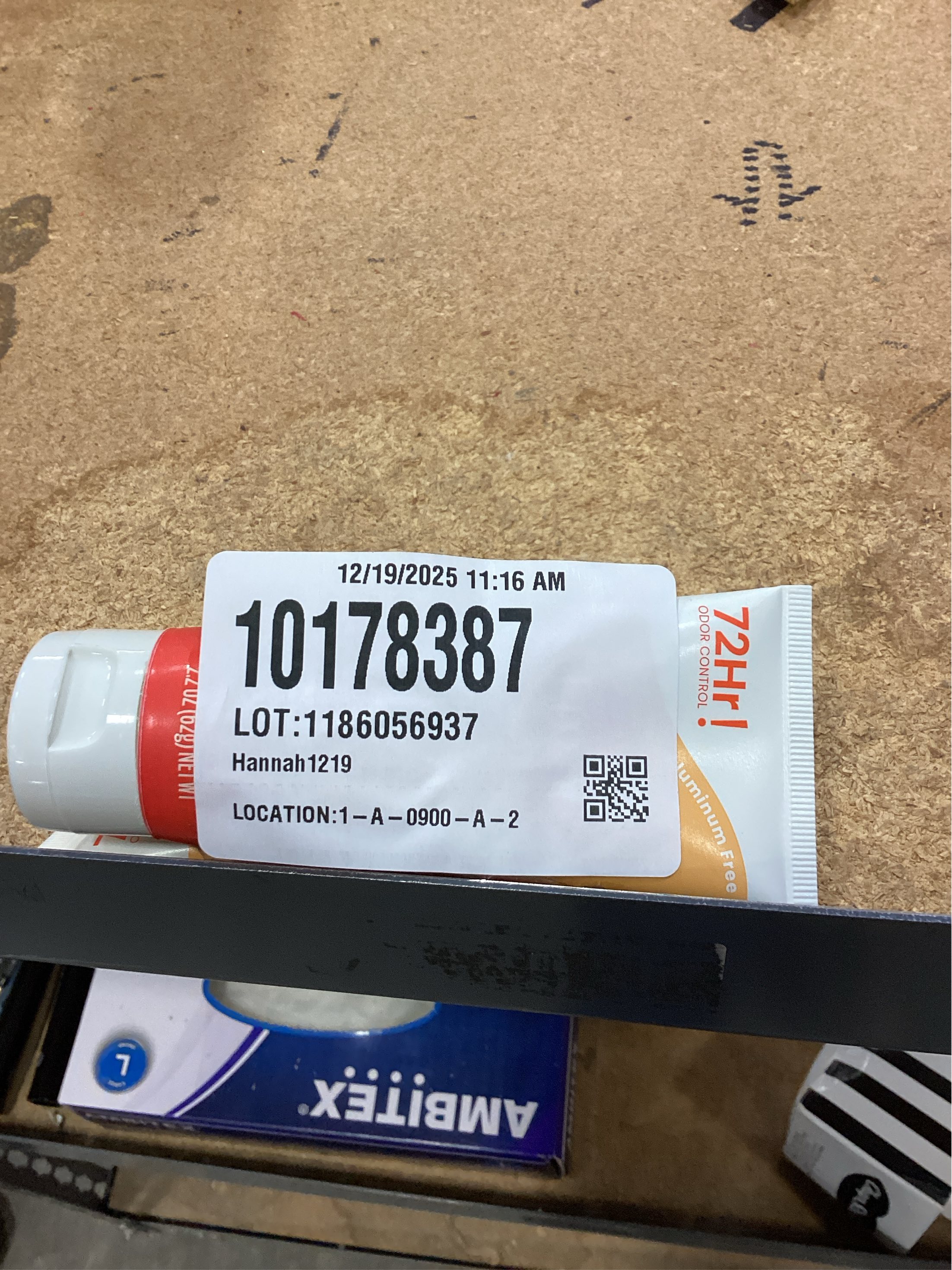 Lume Whole Body Women's Invisible Cream Tube Deodorant Clean Tangerine Scent - pack of 2