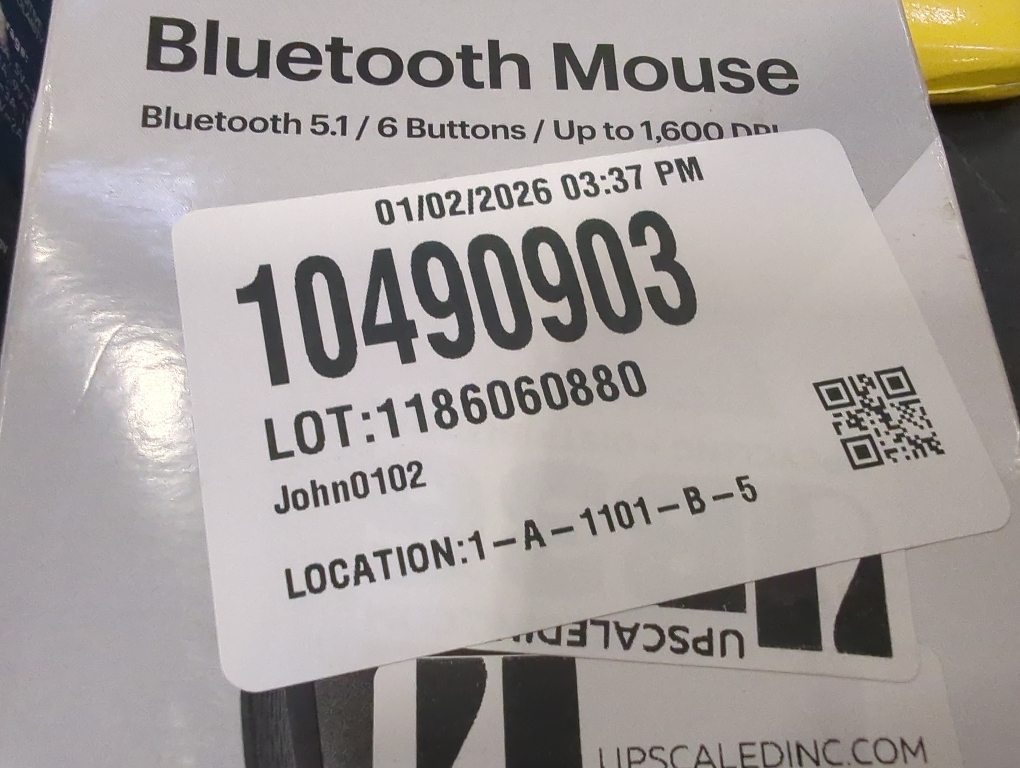 Best Buy Essentials™ - Lightweight Bluetooth Optical Standard Ambidextrous Mouse with 6-Button - Black