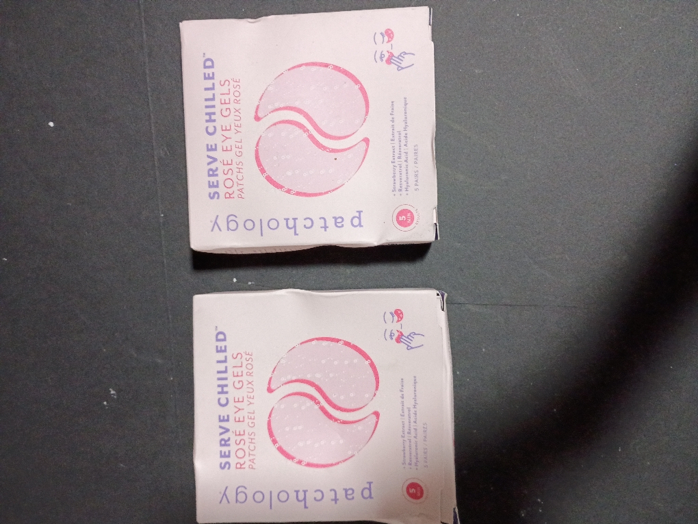 Patchology Serve Chilled Rose Eye Gels 5 Pair (2 pack)