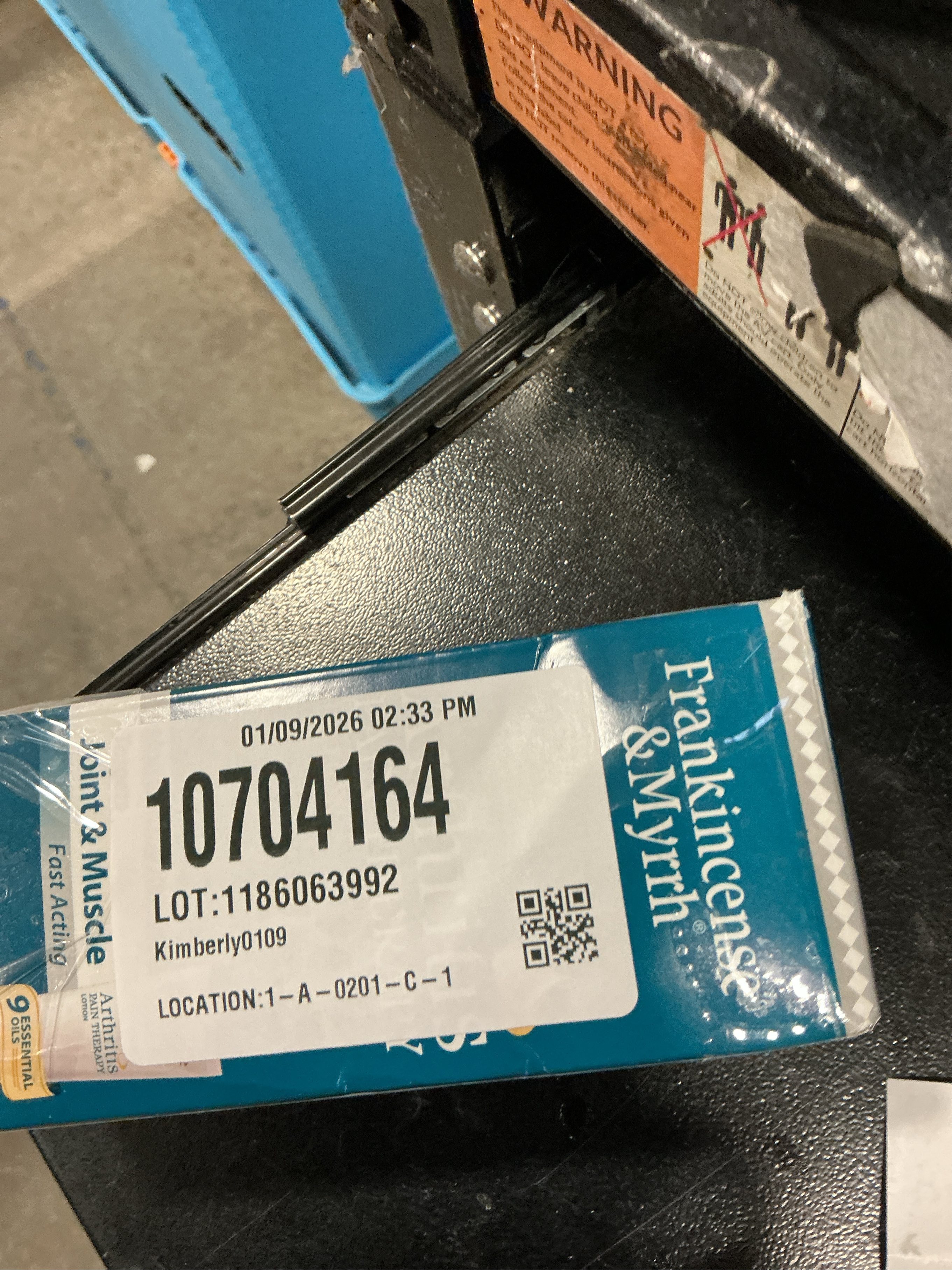 FRANKINCENSE & MYRRH Arthritis Pain Therapy Lotion – Pain Relief Cream and Hydrating Skin Repair, Net Weight 3 Ounces - 1 Pa