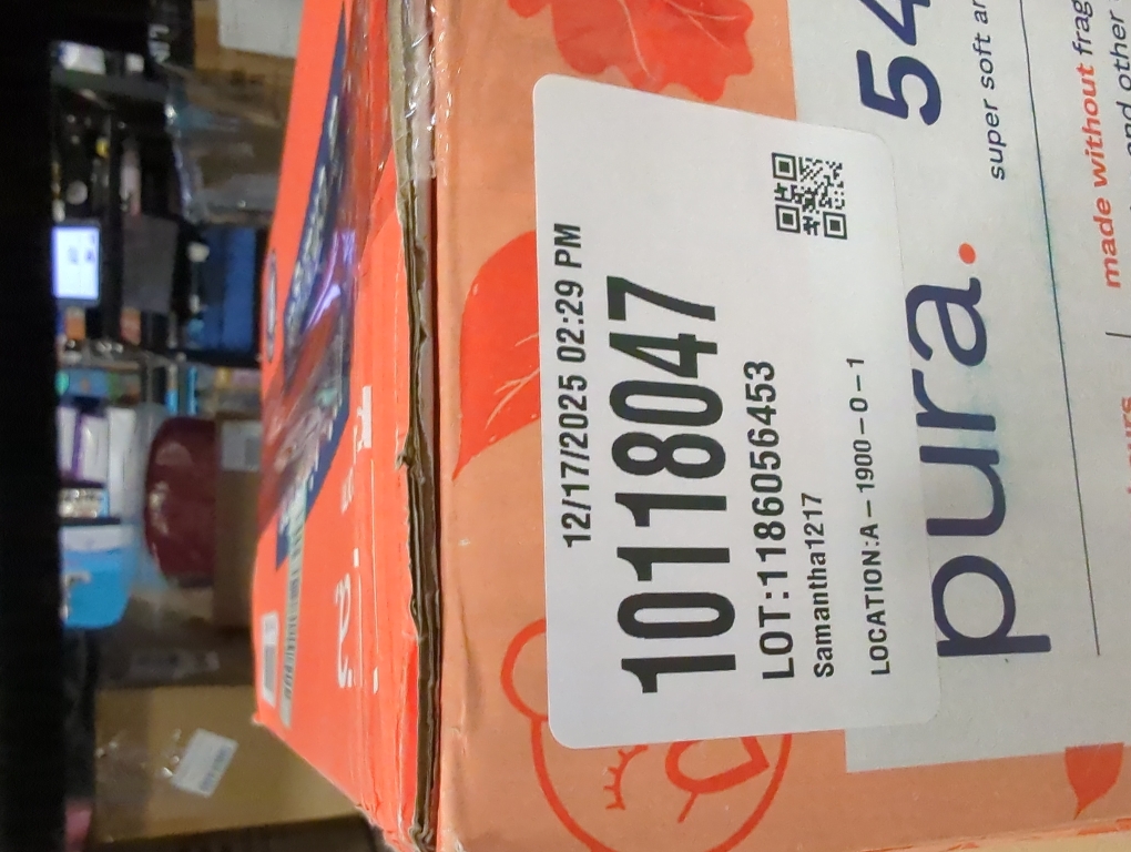 Pura Size 6 Eco-Friendly Diapers (29  lbs) Hypoallergenic, Soft Organic Cotton, Sustainable, up to 12 Hours Leak Protection, Allergy UK, Recyclable Paper Packaging, 18 Count (Pack of 3) (54 Diapers)