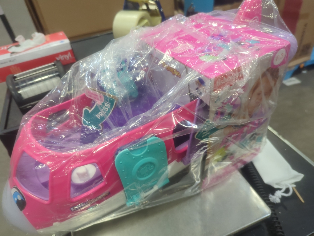 Fisher-Price Little People Barbie Toddler Toy Little Dream Plane with Lights Music