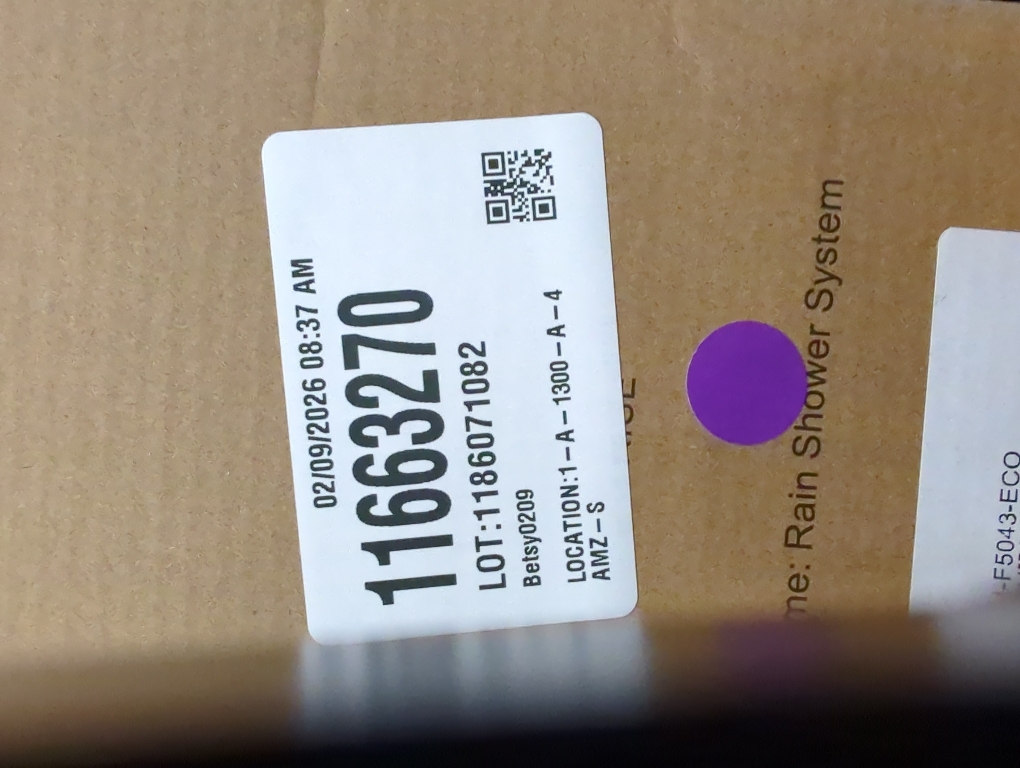 SR SUN RISE Shower System Bathroom 10 Inch Rainfall Shower Head & Handle Set Wall