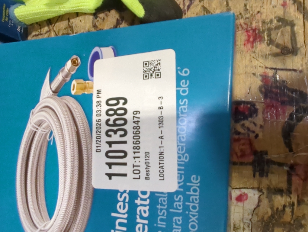 Smart Choice - Stainless-Steel Refrigerator Waterline Kit Required for Hook-Up - Silver