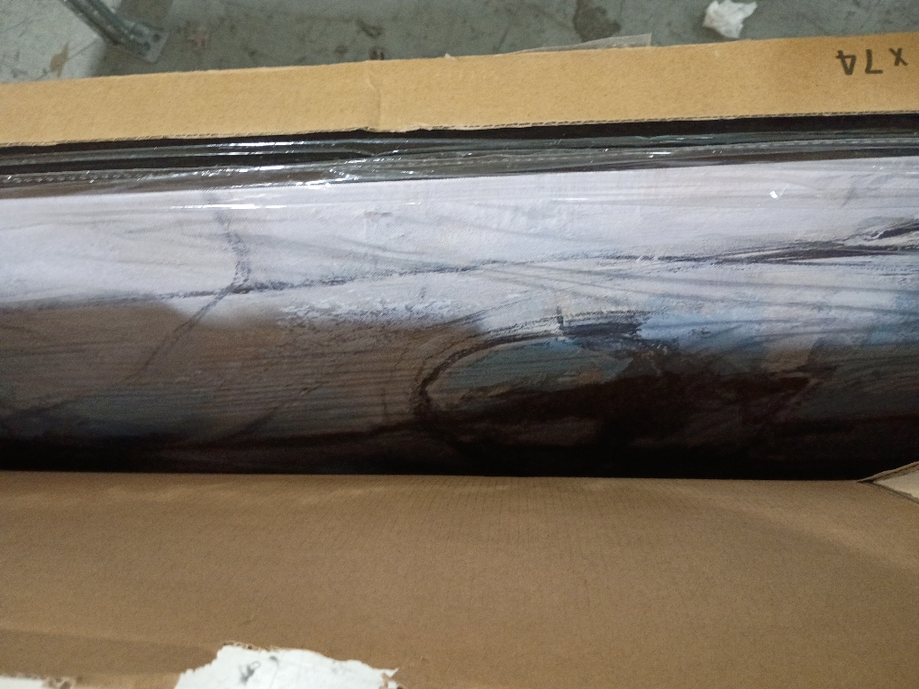 Large Abstract Wall Art Decor Grunge Room Decor Art Blue Canvas Wall Decoration 29 X 58 With Framed Painting Black And White Wall Art For Bedroom Home Office Dining Room Decoration