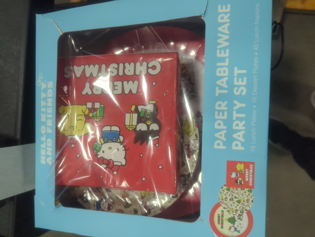 Hello Kitty And Friends Paper Tableware Party Set