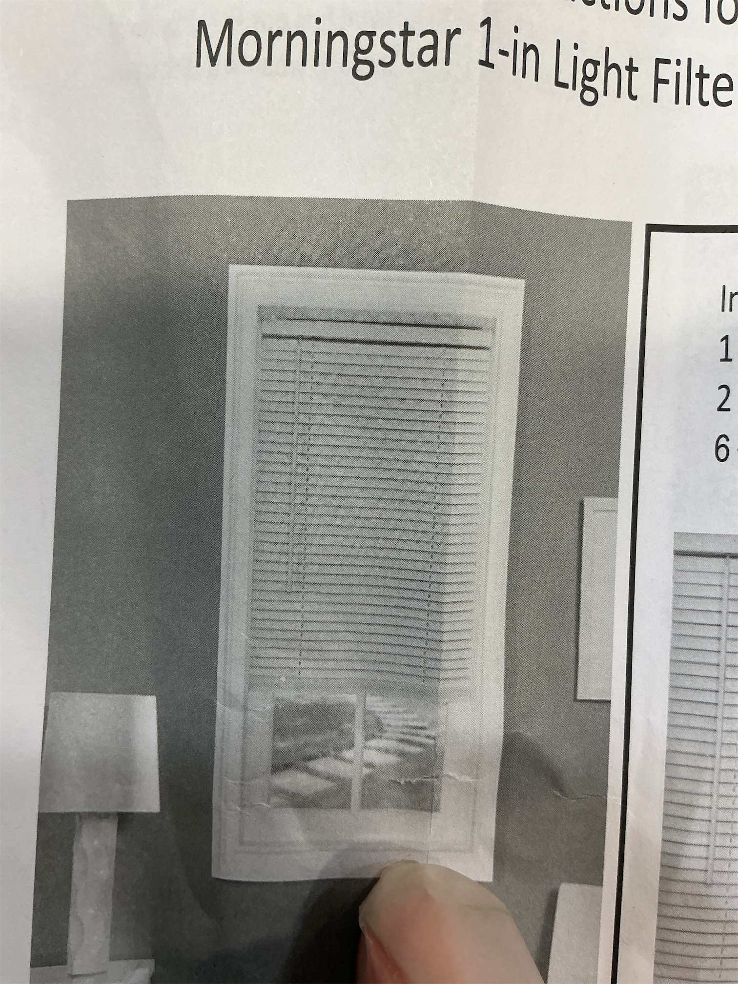 Cordless Light Filtering Mini Blind - 35 Inch Width, 64 Inch Length, 1 Slat Size - Alabaster - Cordless GII Morningstar Horizontal Windows Blinds for Interior by Achim Home Decor