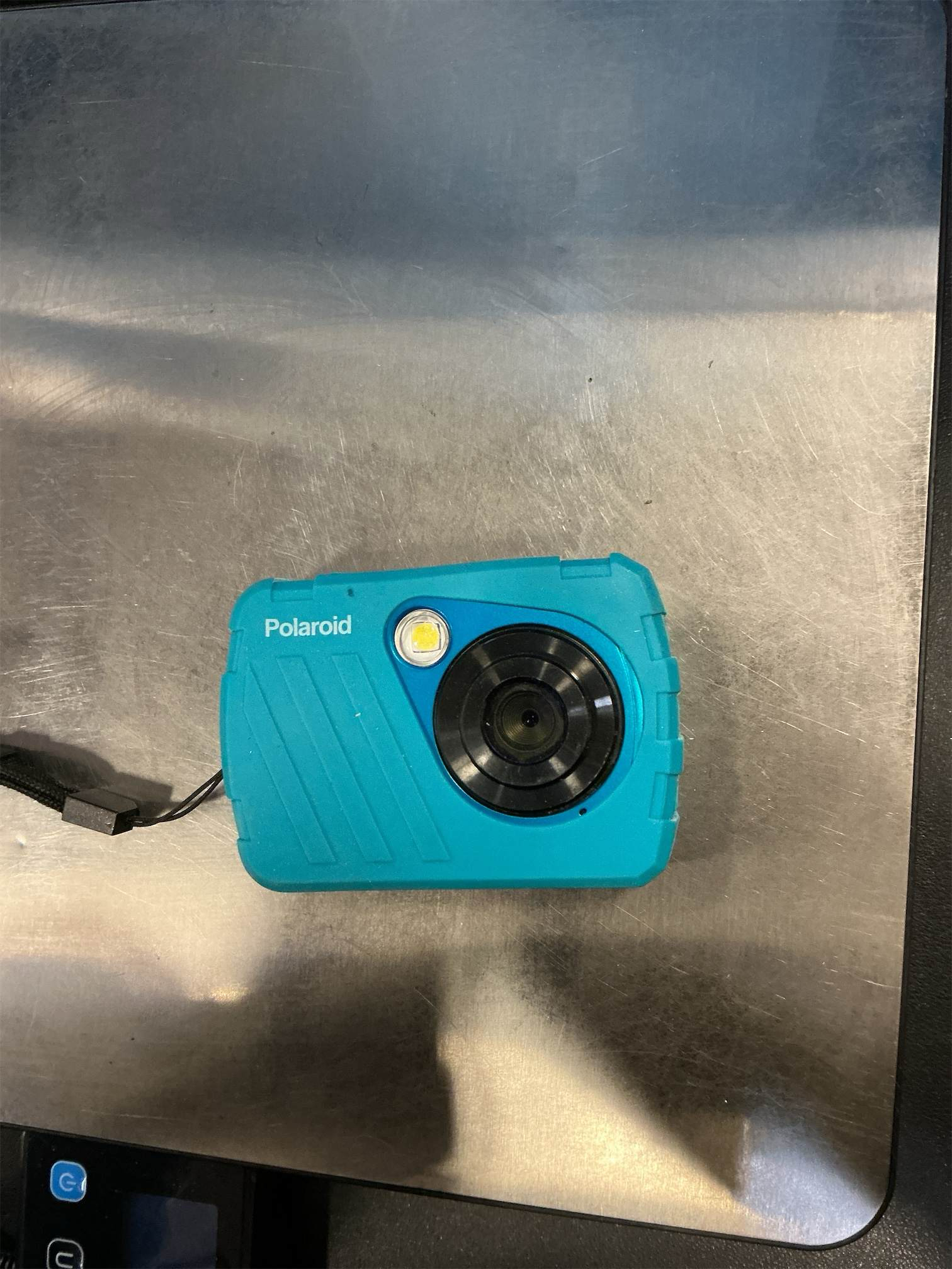 Polaroid IS048 Waterproof Instant Sharing 16 MP Digital Portable Handheld Action Camera, Teal