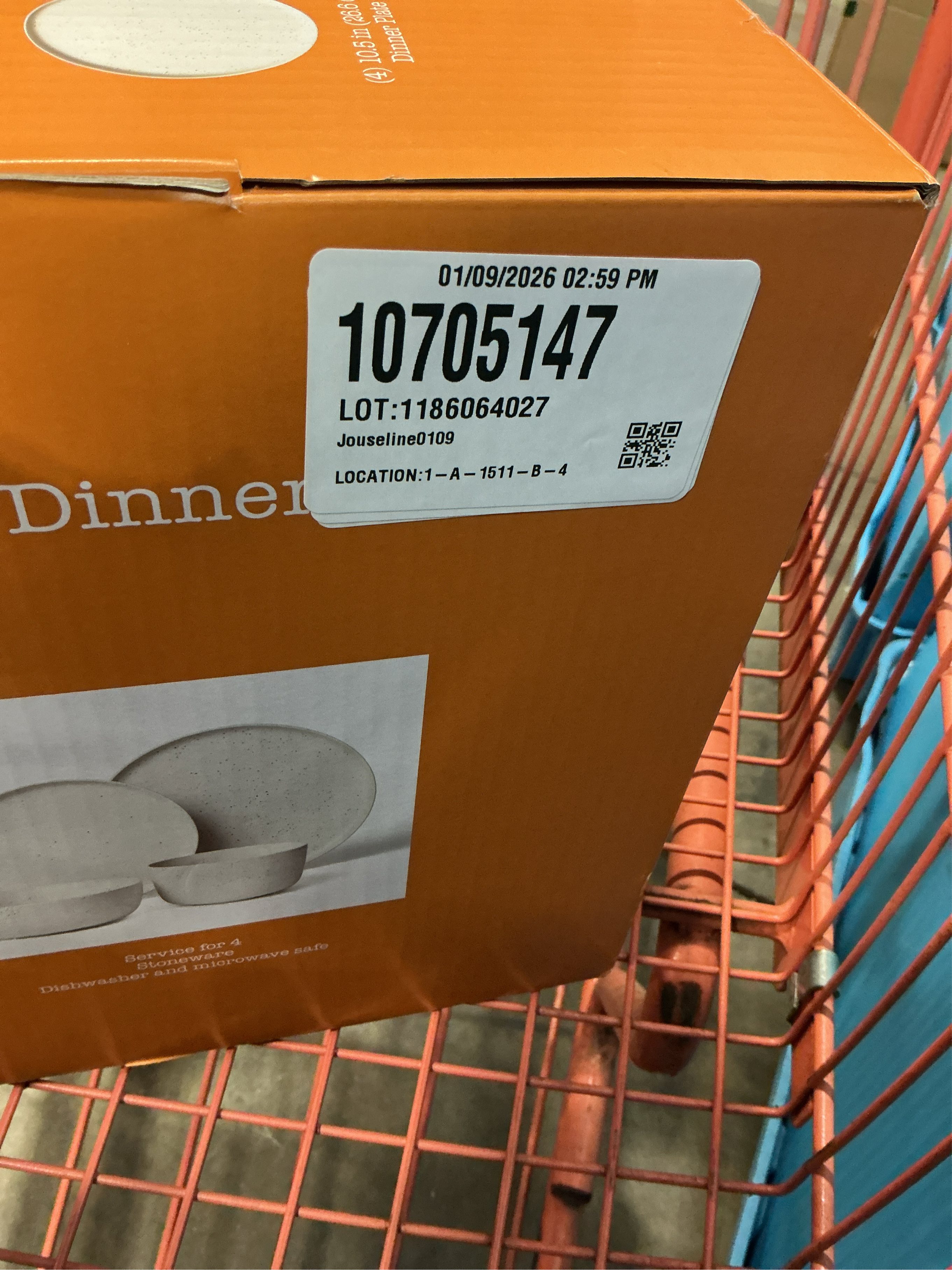 Our Table Landon 16-Piece Dinnerware Set in Sea Salt