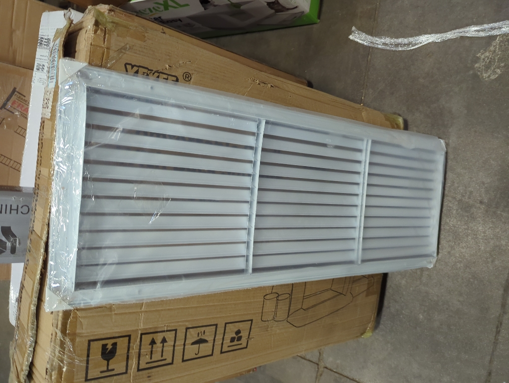 36 x 12 (Duct Hole) Decorative Air Return Vent Cover – Aluminum HVAC Grille for Ceiling & Wall, Rustproof AC Return Vent, Premium Modern Design, 37.6 x 13.6 Face, Ideal for Home HVAC