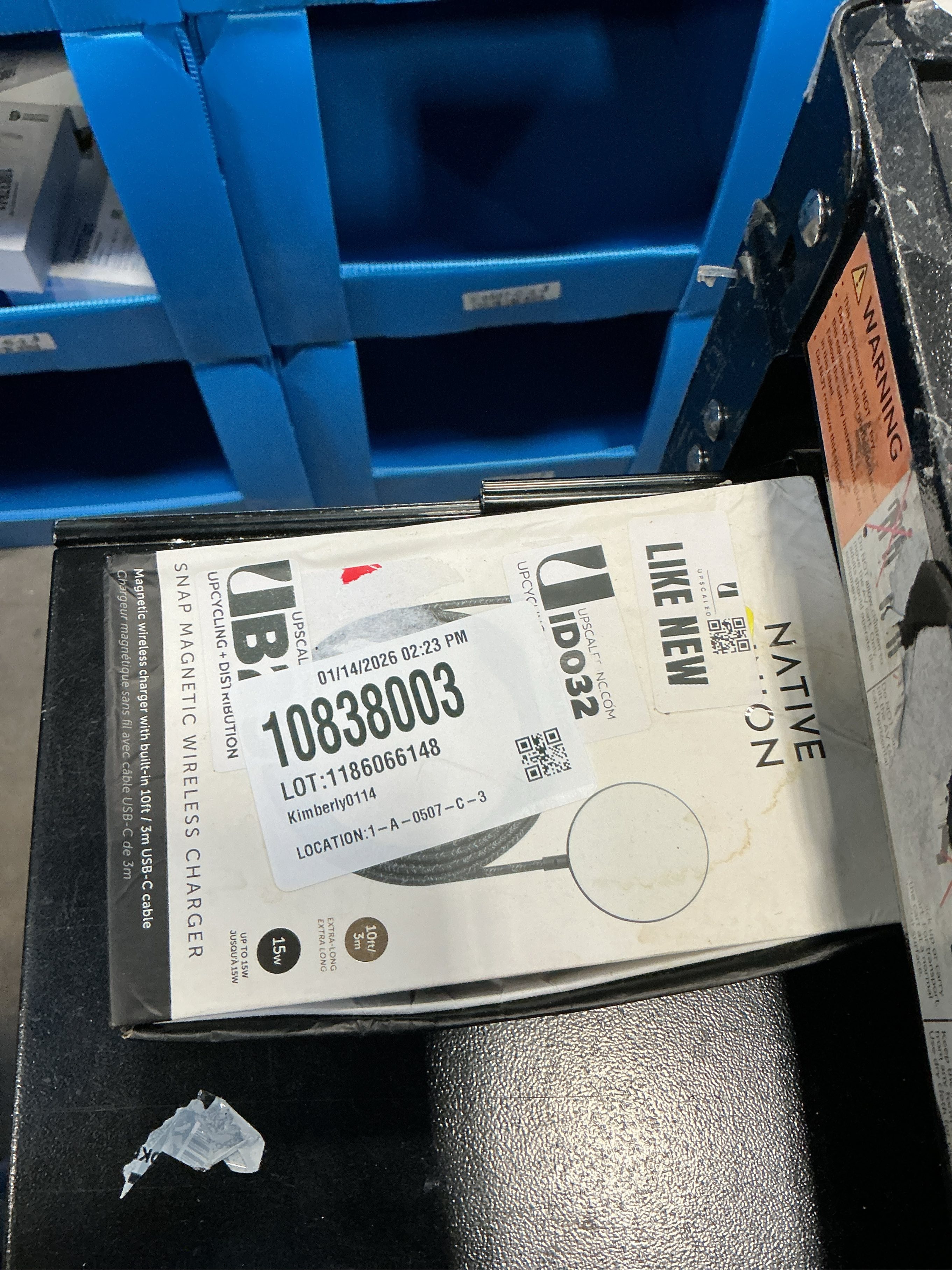 Native Union Snap Magnetic Wireless Charger – 10ft MagSafe Fast Charging Cable for iPhone (Cosmos)