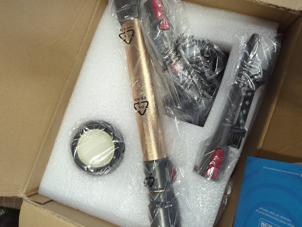 Cordless Vacuum Cleaner 550W/45Kpa, Stick Vacuum Cleaners 60 Mins Max Runtime with Charging Dock, Self-Standing Handheld Vacuum with Touch Display, 6-in-1 Vacuum Cleaner for Carpet/Hard Floor/Pet Hair